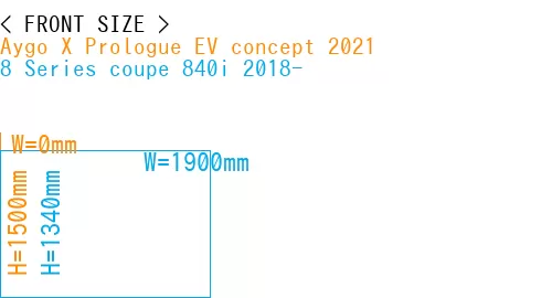 #Aygo X Prologue EV concept 2021 + 8 Series coupe 840i 2018-
